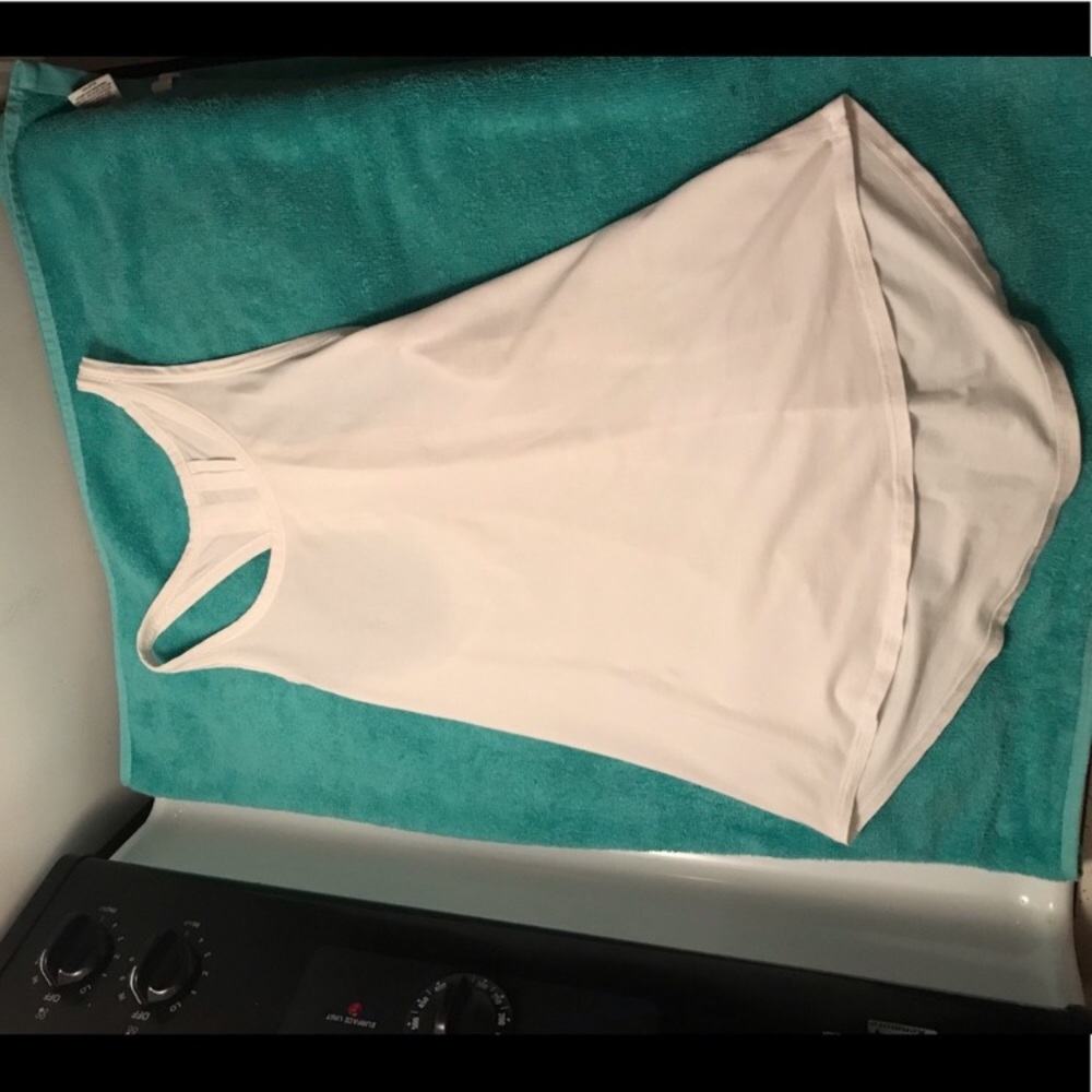 Lululemon size 6 tank white. Priced to sell